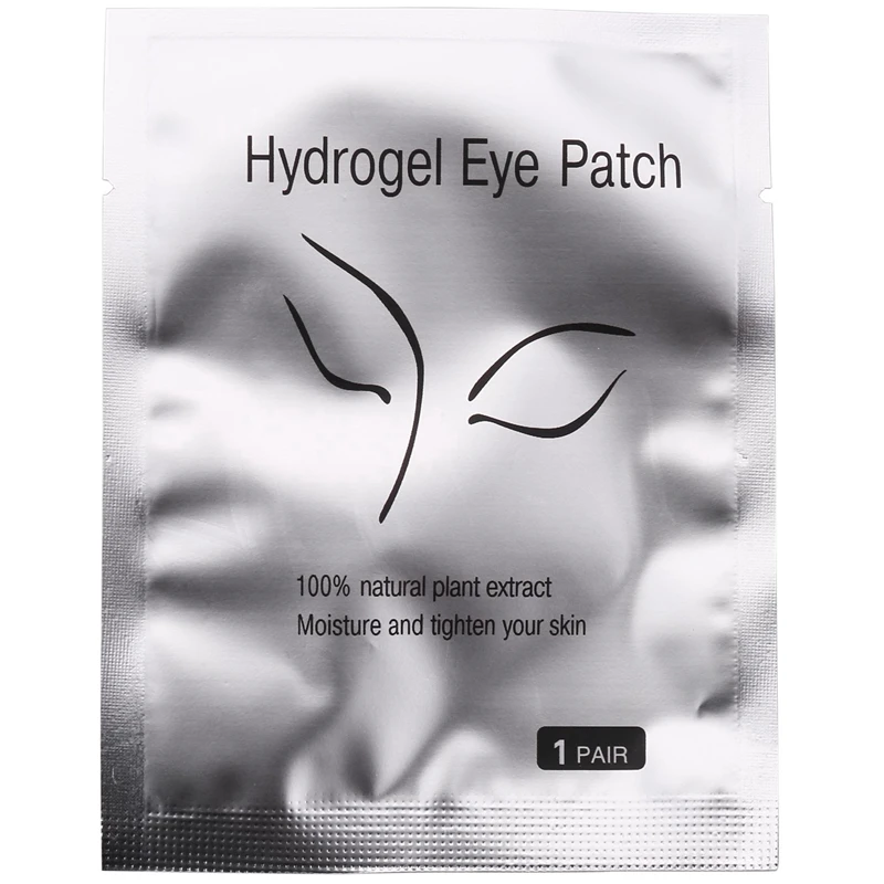 

50Pcs Professional Eye Mask Eyelash Pad Gel Patch Lashes Extension