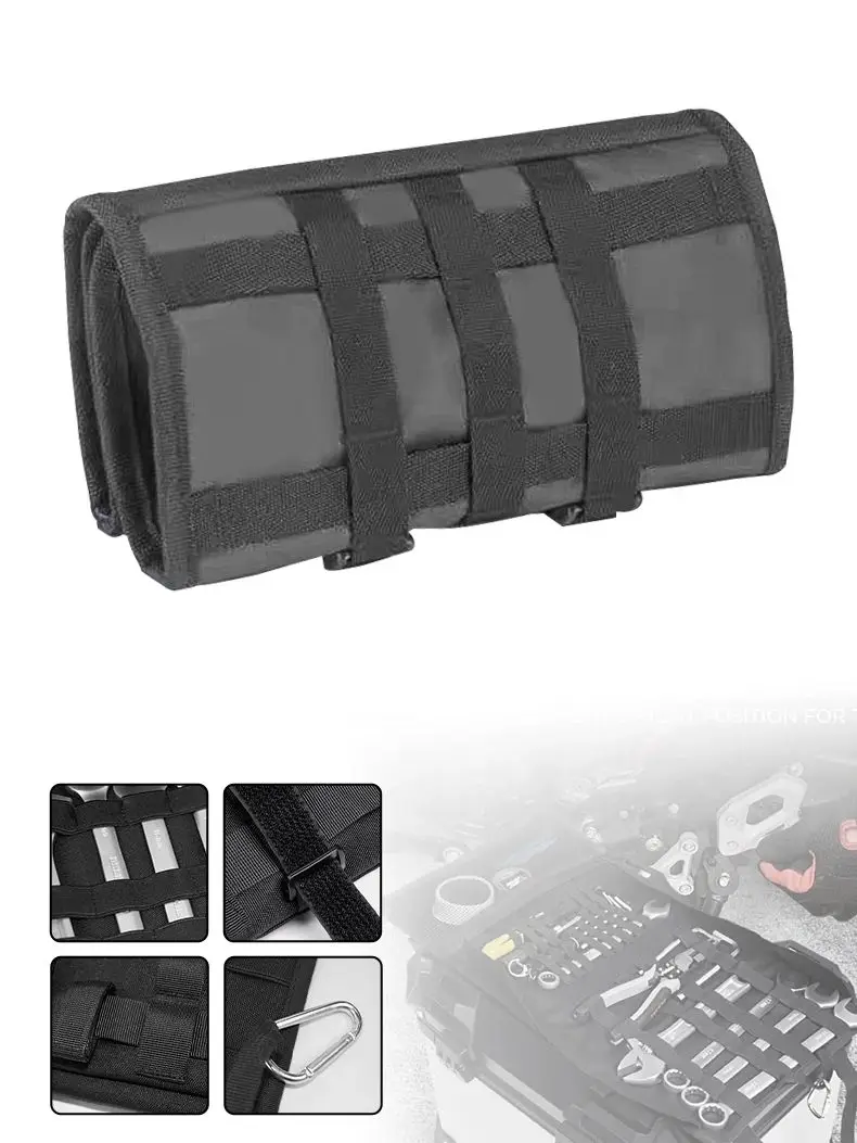 

Универсальная Сумка Для Инструментов Для Мотоцикла, Портативный Ремонтный Набор, Боковая Сумка Для Хранения Для BMW, KTM, Honda