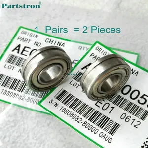 1Pair Lower Roller Bearing AW03-0053 Fit For Ricoh 2051 2060 2075 5500 6500 7500 6000 7000 8000 6001 7001 8001