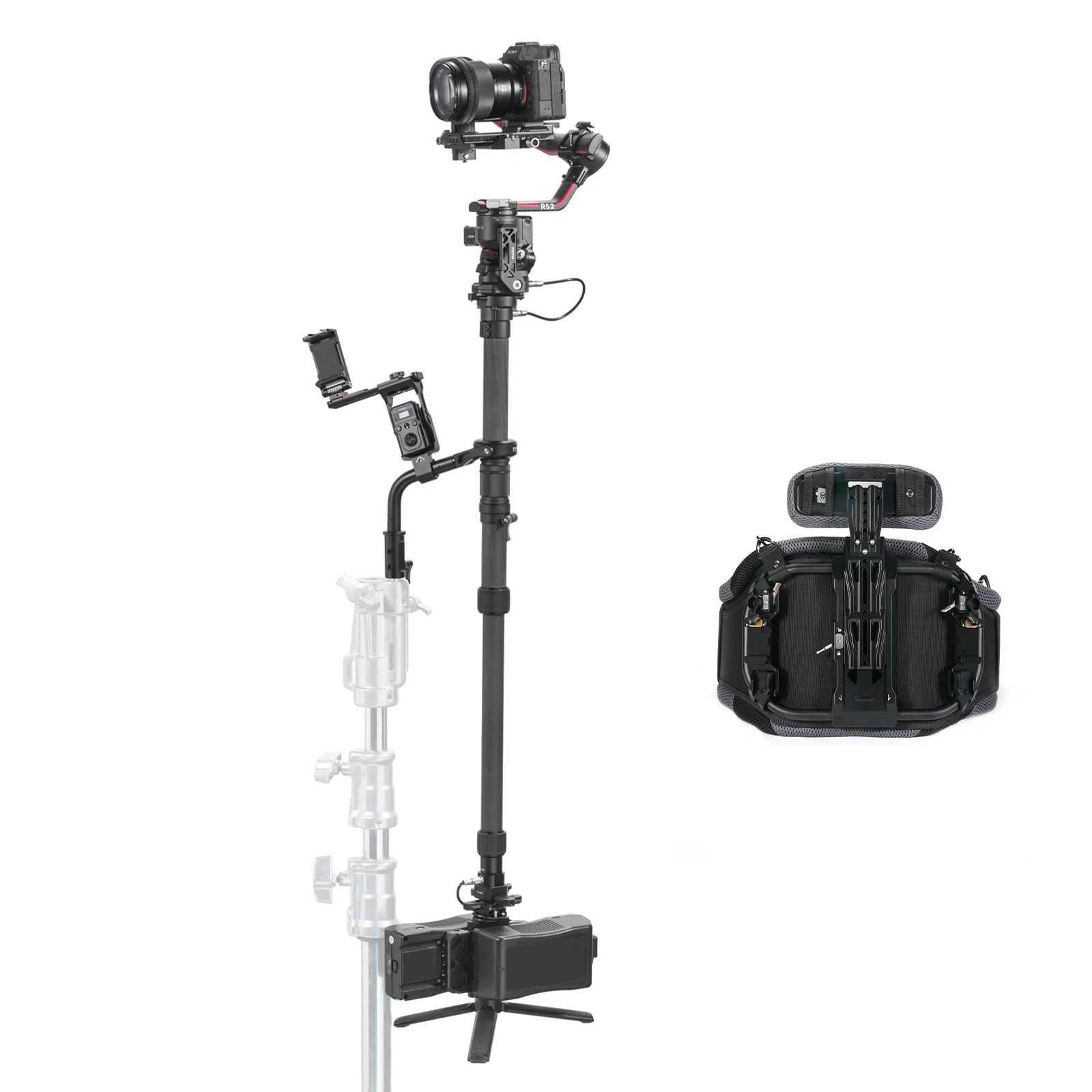 TILTA Float GSS-T01-V ручная система поддержки Gimbal для DJI RS2 RS3 pro RONIN S2 Eco System Handheld |
