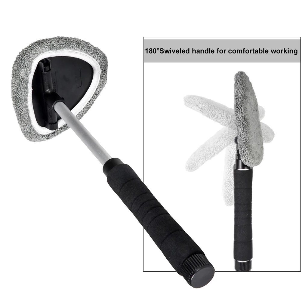 

Microfiber Windscreen Cleaner Demister Detachable Handle 28CM -47CM