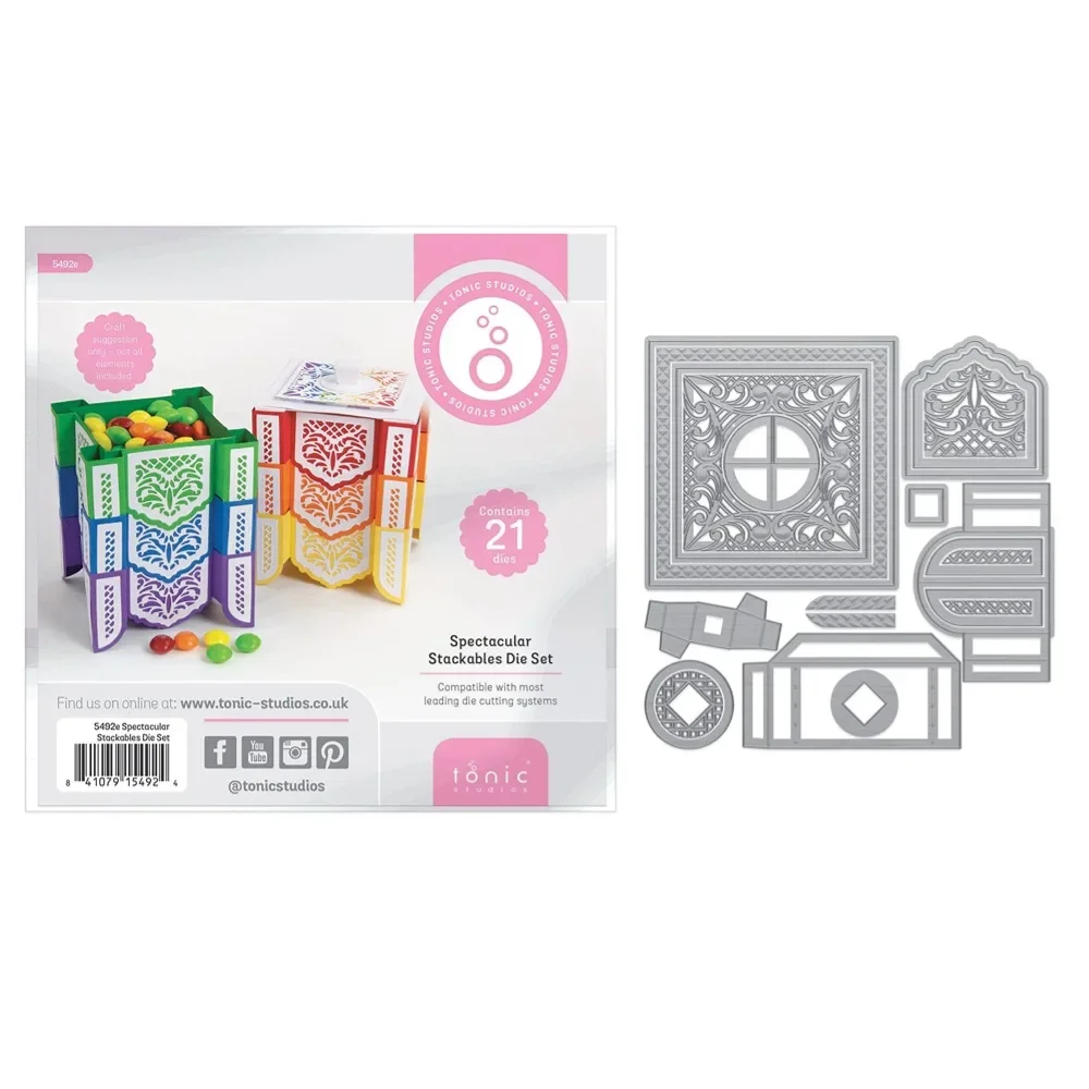 Изысканный ящик для хранения металлические режущие штампы искусственное