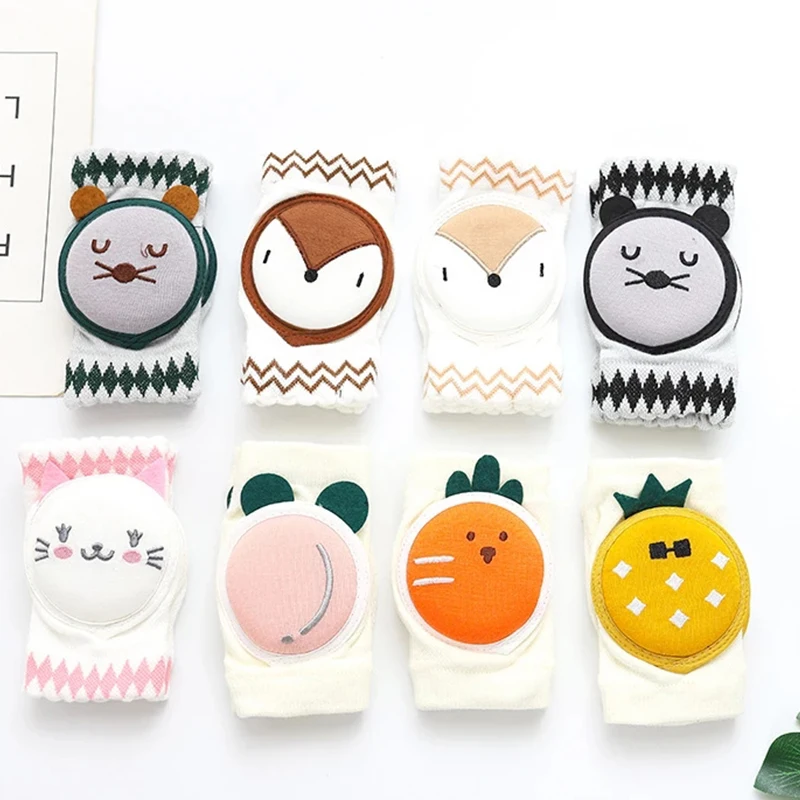 

Baby Knee Pads Cartoon Infant Toddler Kneepads Girl Boy Crawling Protector Kids Leg Warmers Mesh Breathable Beenwarmers 1-3T