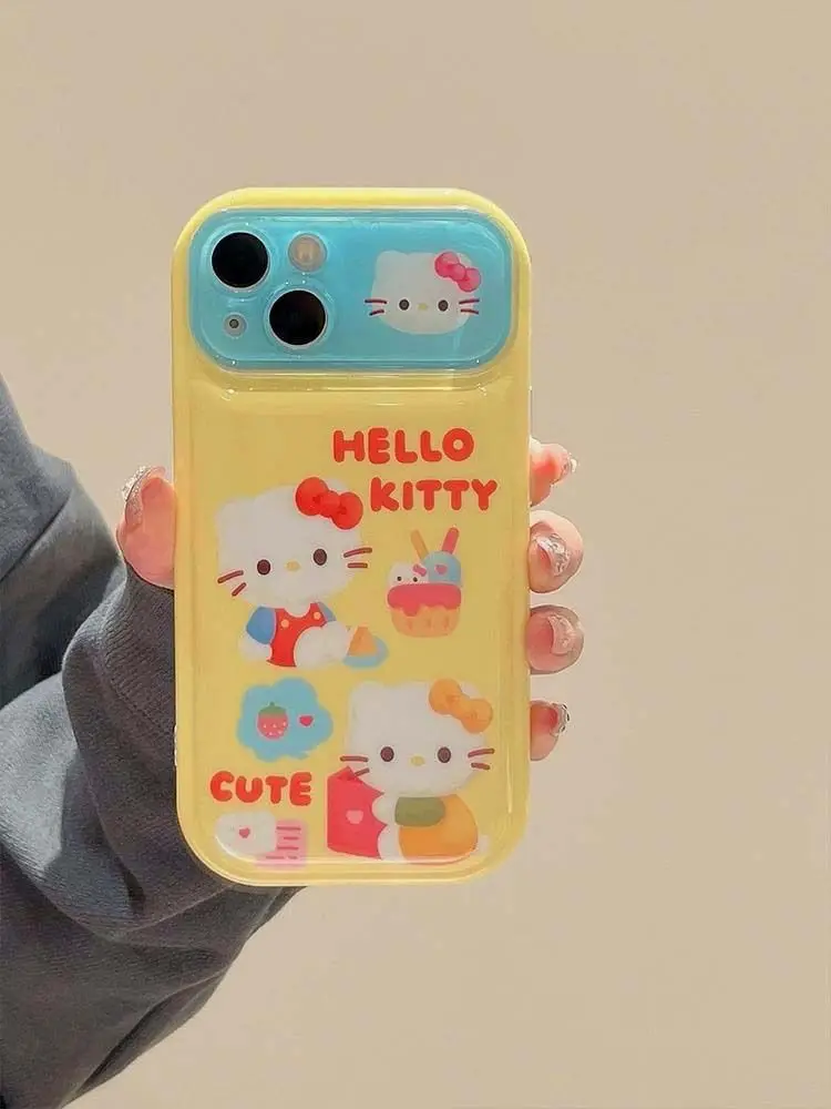 Мягкий мультяшный чехол Sanrio Y2K для iPhone 15 14 13 Pro Max 11 12 XR XS MAX