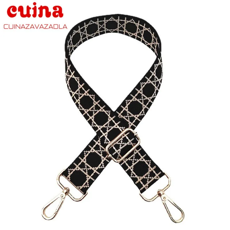 

New Ethnic Style Bag Belt Handle Bag Strap For Women Removable Diy Shoulder Handbag Accessories Cross Messenger Bag Straps