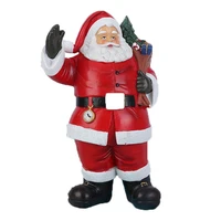 resin statue christmas santa claus ornaments abstract for figurines for interior sculpture room home decor