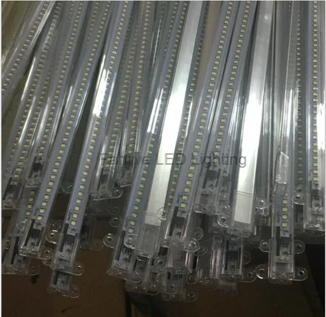 50 шт./лот без драйвера жесткая 0 5 м 1 2 220 В SMD 2835 240 Светодиодная трубка