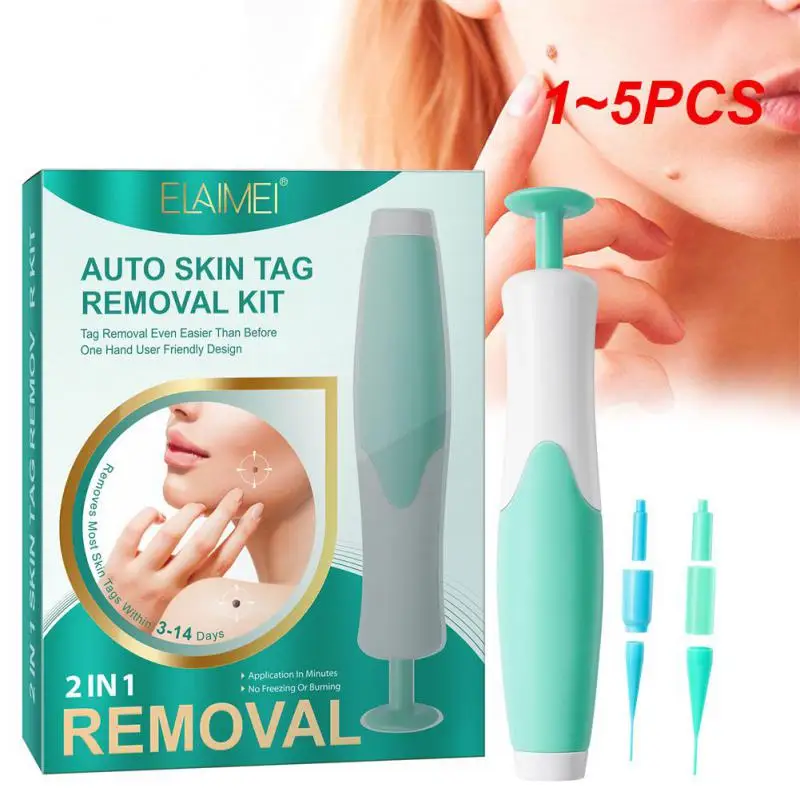 

1~5PCS Skin Tag Remover Kit Double Headed Pen Painless Adult Mole Stain Wart Removal Facial Cleansing Beauty Skin Care Beauty