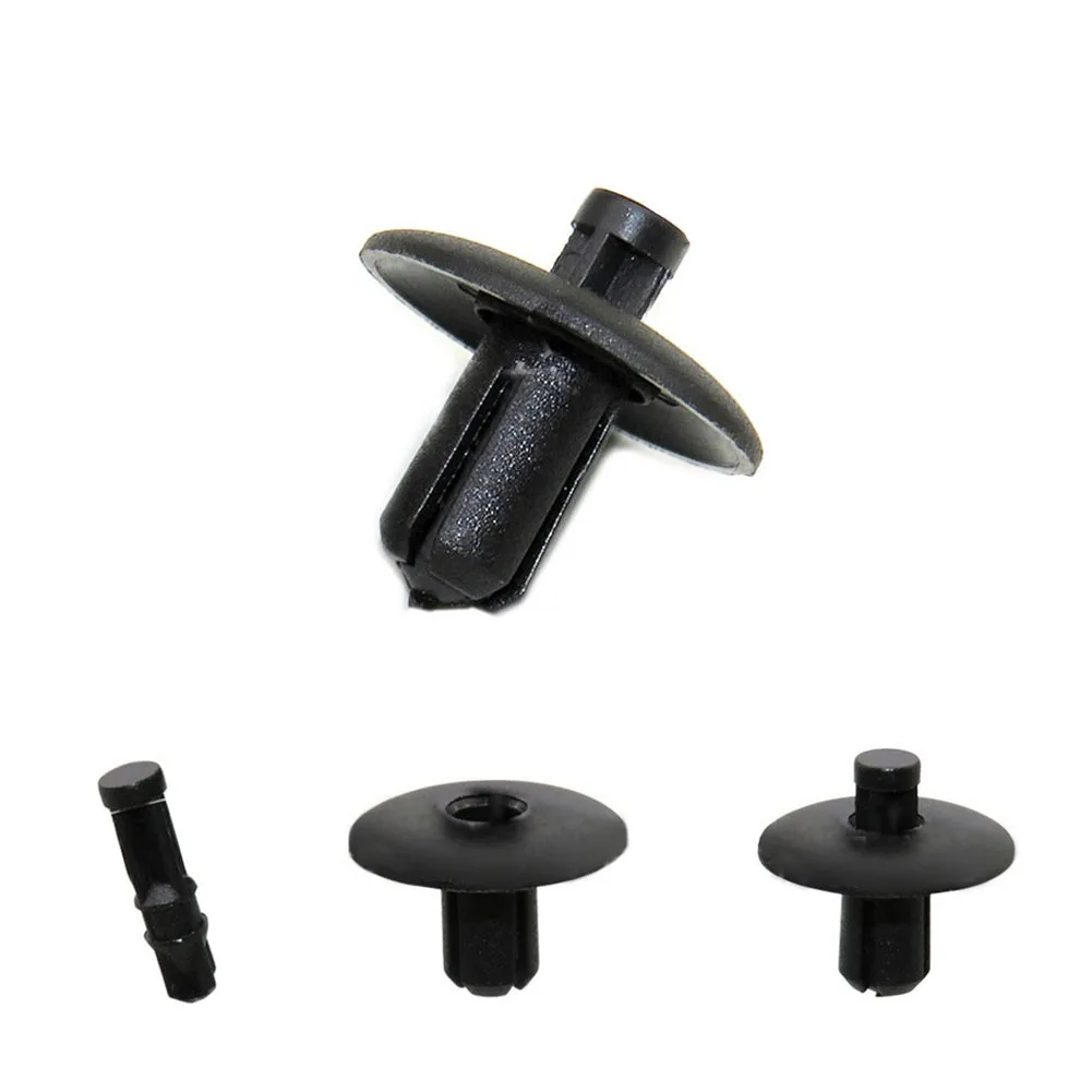 

10pcs/set Body Panel Clips Car Trims Black For-Audi Q3/Q5/Q7/A4/A5/A8 4D0807300 For Cabin Upholstery Auto Interior Accessories