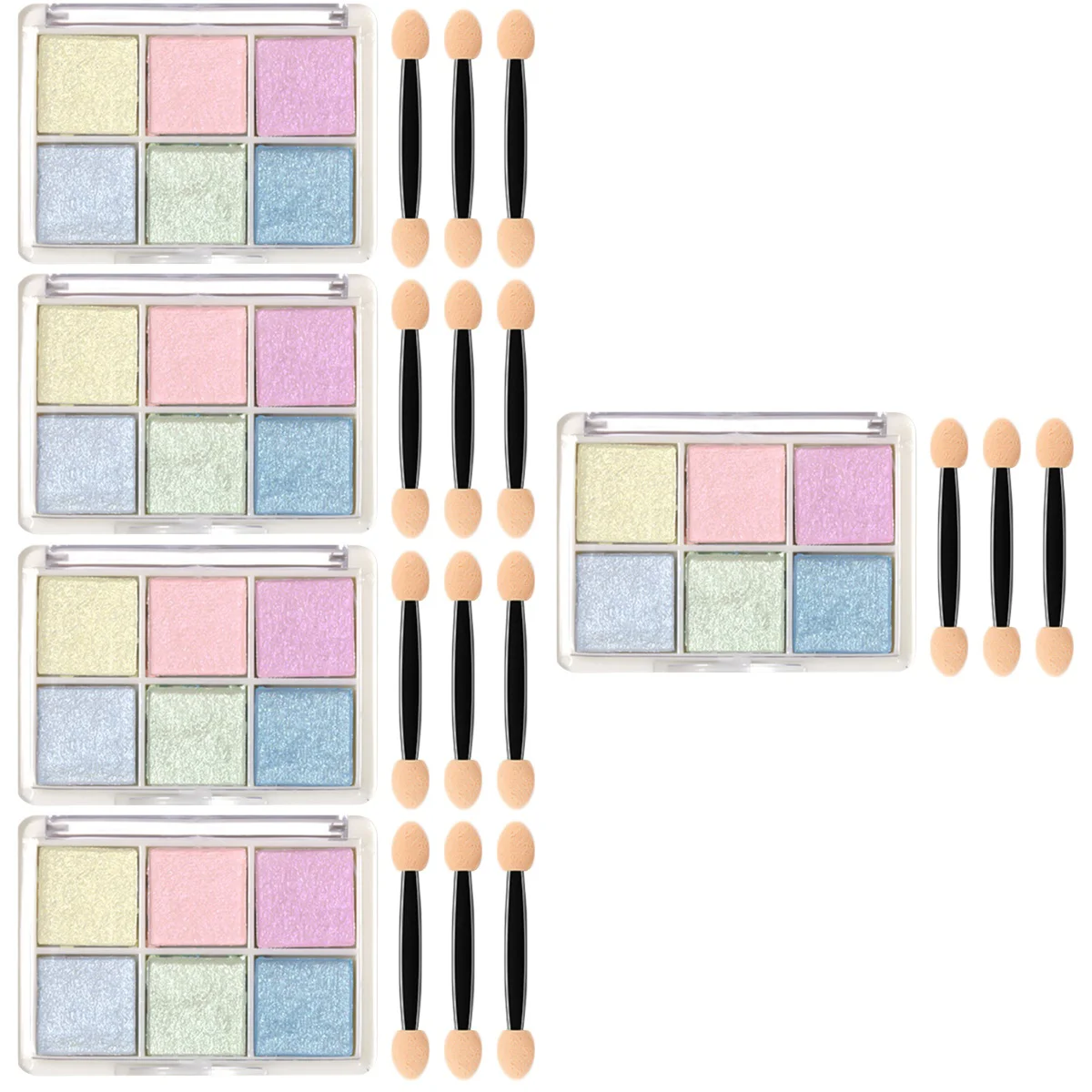 

5 Boxes Nail Pearl Holographic Glitter For Nails Glitter Powder