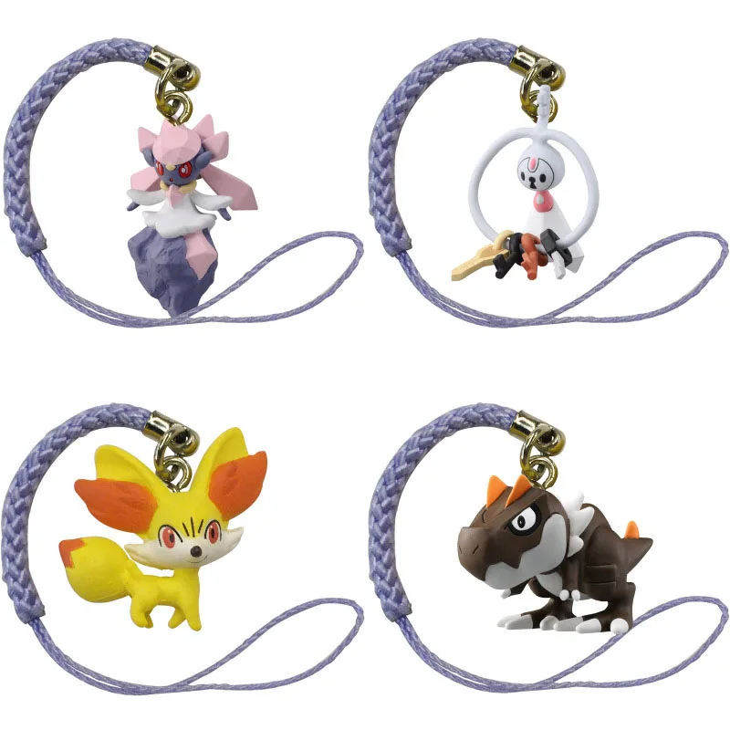 Экшн-фигурка Pokemon Tyrunt Diancie Fennekin Klefki Red Genesect Mewtwo Snivy emольга паншалка Mewtwo Eevee