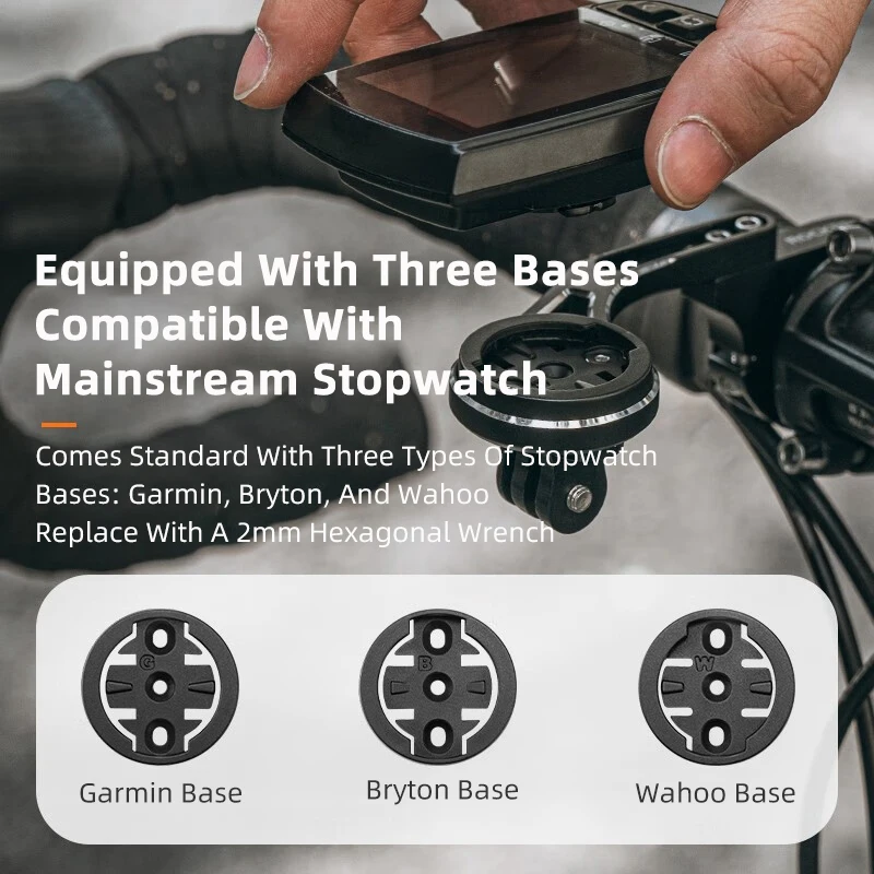 ROCKBROS держатель для велосипедного компьютера дорожный велосипед встроенный