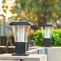 solar light fence light ip65 outdoor solar lamp for garden decoration gate fence wall courtyard cottage solar lamp