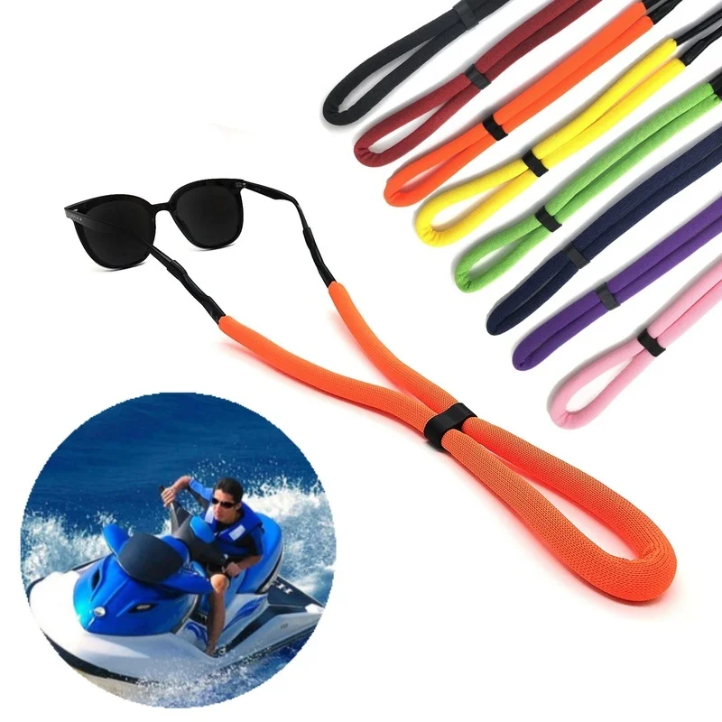 

Floating Foam Chain Sport Glasses Cord Eyewear Strap Lanyard Adjustable Anti-Slip String Eyeglasses Cord Holder Neck Strap Rope