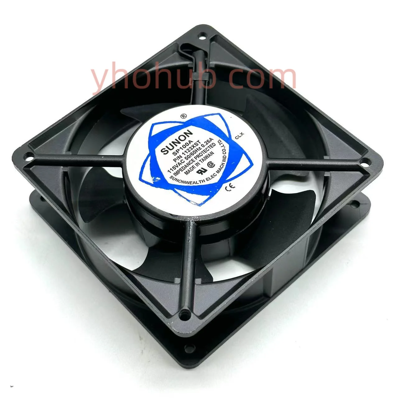 2-проводной Вентилятор охлаждения сервера SUNON SP100A P/N 1123XST AC 115 в 0.26A 120x120x38 мм