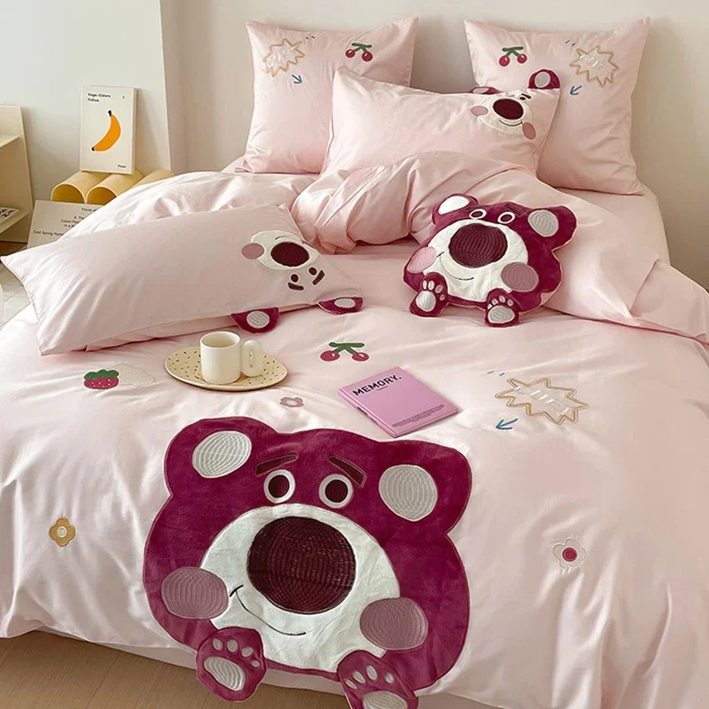 Комплект постельного белья из хлопка Disney с рисунком маргаритки Микки лотсо