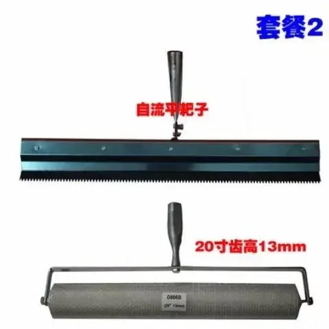Набор инструментов для самовыравнивания цемента, эпоксидная краска для пола, роликовое лезвие, шипы, грабли, строительные инструменты Y (art.: 3920cc8203f69) - 3920cc8203f69