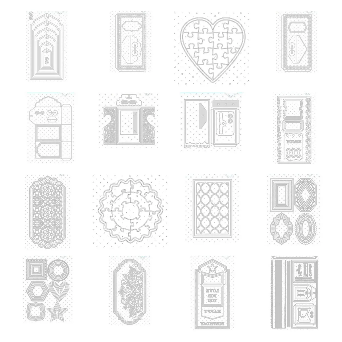

Cutting Die Urban Tag Essentials Metal Cutting Die Scrapbook Embossed Paper Card Album Craft Template Cut Die Stencils New 2021