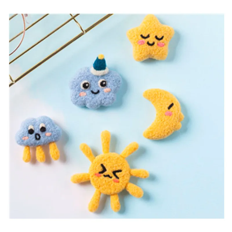 

Little cloud wool needlepoint kit wool felt needle felting decoration craft needlecraft DIY handmade