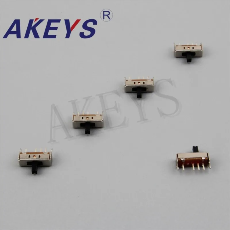 10 шт. SS-13D01 1P3T однополюсный трехходовой 3-позиционный ползунковый переключатель 4