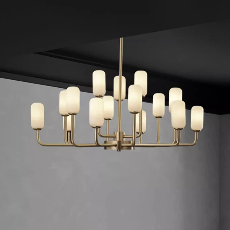 Современная зеркальная люстра AiPaiTe настенная лампа-подвеска для основной