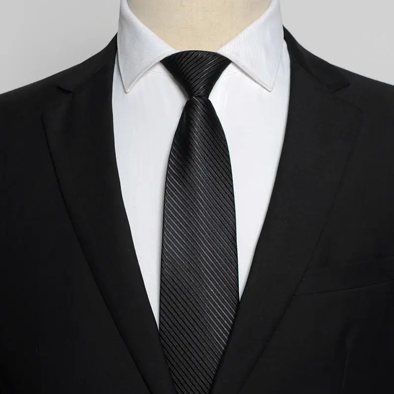 Галстуки для мужчин Деловая официальная одежда Профессиональный ленивый черный галстук на молнии для женщин Жениха Лучший мужской красный...