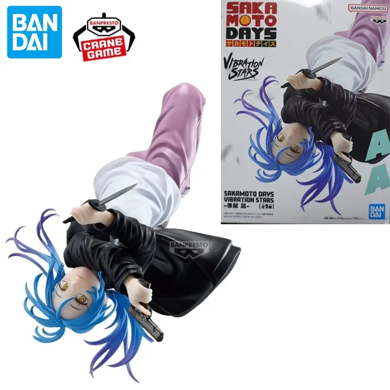 Фото В наличии: Фигурка Bandai BANPRESTO Anime Vibration Stars Sakamoto Days Акао Акира, модель, игрушка, настольное украшение, подарок №2