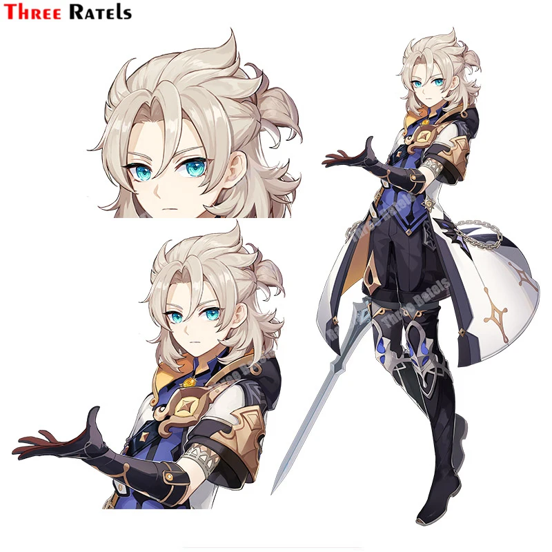 

Три Ratels B27 аниме ролевая альбедо Genshin наклейка и Переводные картинки для украшения автомобильного стайлинга