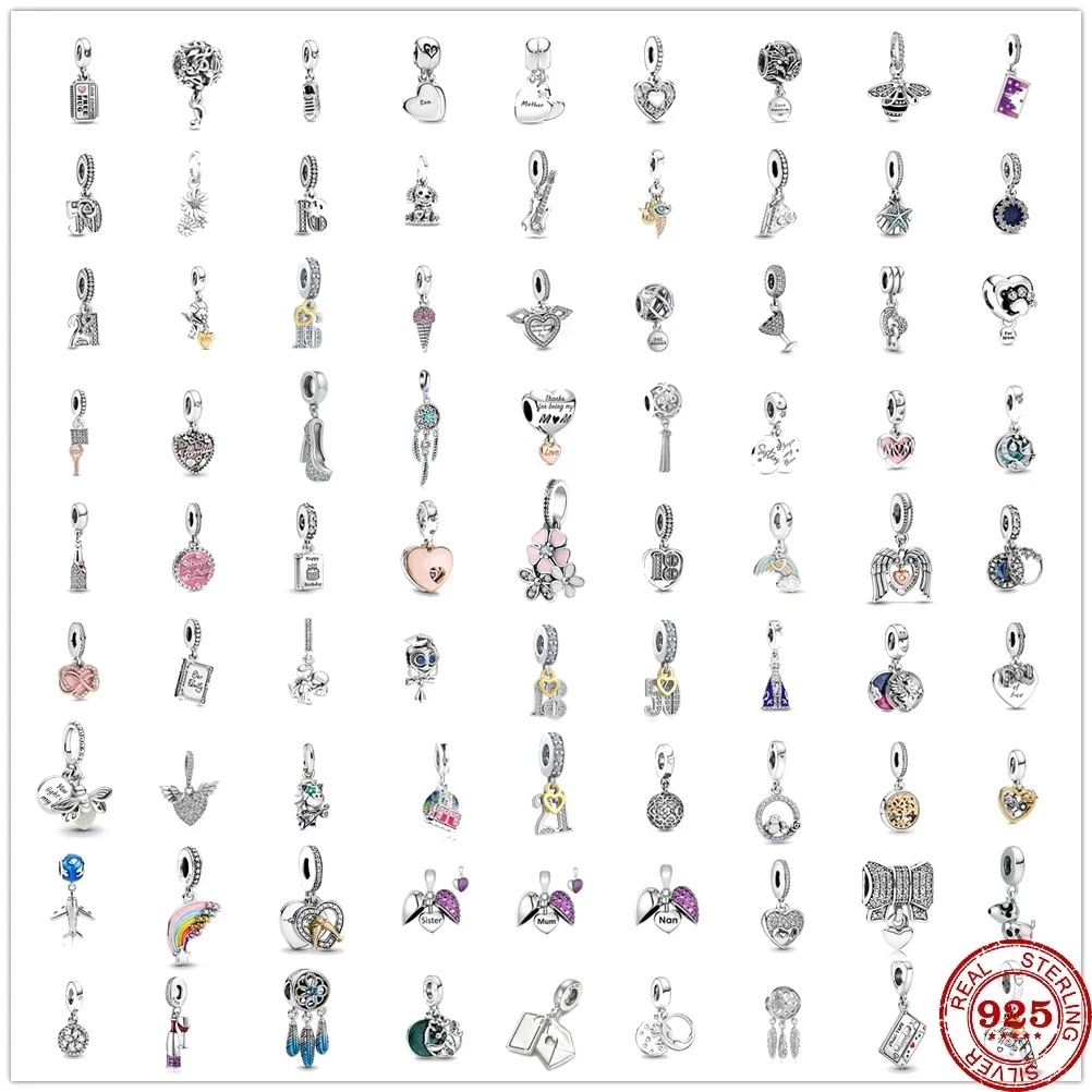 Подвеска для браслета женская из серебра 925 пробы | Украшения и аксессуары