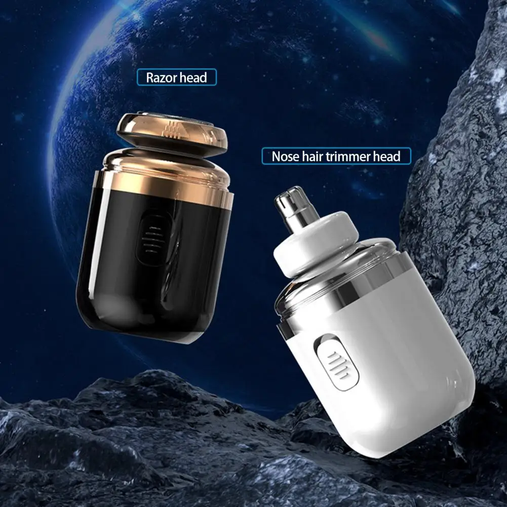 Электрическая бритва двойного назначения мужская мини-электробритва со съемным