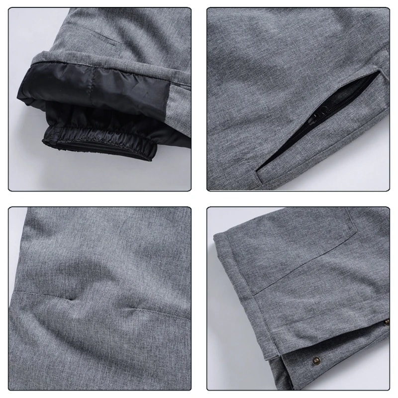 Зимние теплые лыжные штаны для мужчин и женщин походы на сноуборде