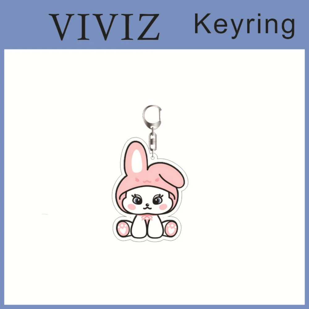Брелок Kpop VIVIZ милый мультяшный акриловый двухсторонний кулон аксессуары для