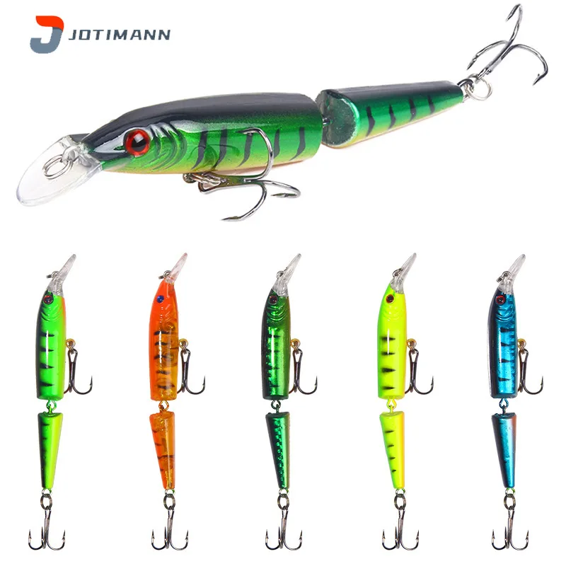 

JOTIMANN NEW Fishing Lure Minnow Topwater Floating Hard Baits 10.5CM 9G Wobblers Bionic Sea Bass Carp 3d Eyes Fishing Tackle