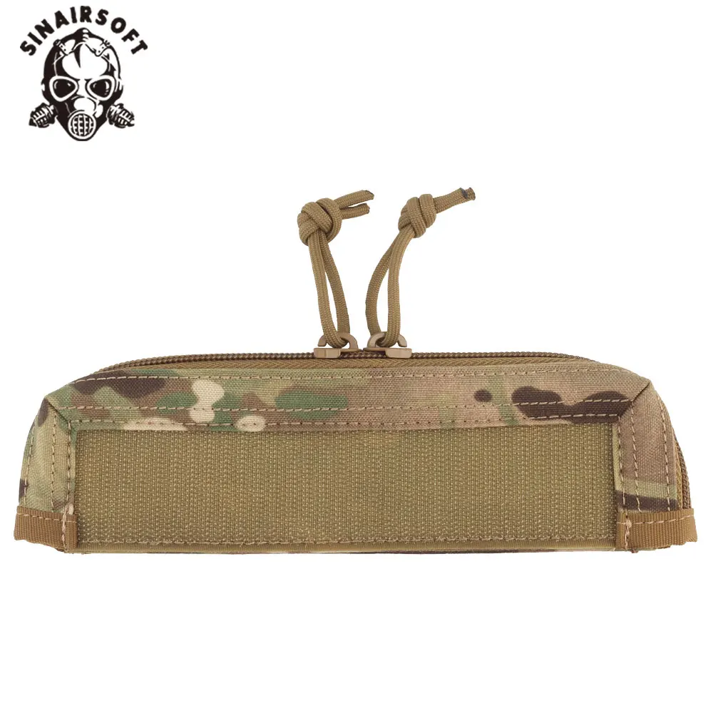 

Tactical Micro Fight Chassis Pocket For MK3 MK4 Storage Bag Chest Rig Double Zip Cover Hunting Vest Accessories