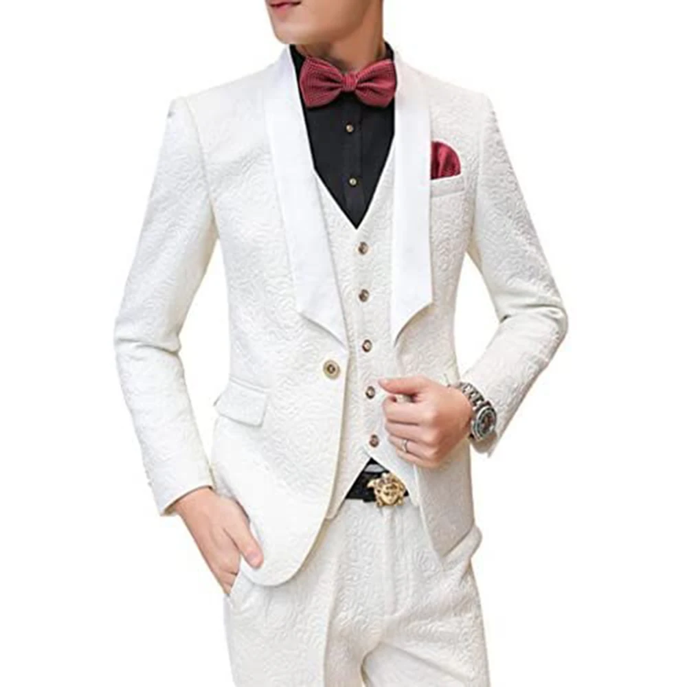 Мужской костюм, Новый Повседневный Свадебный костюм