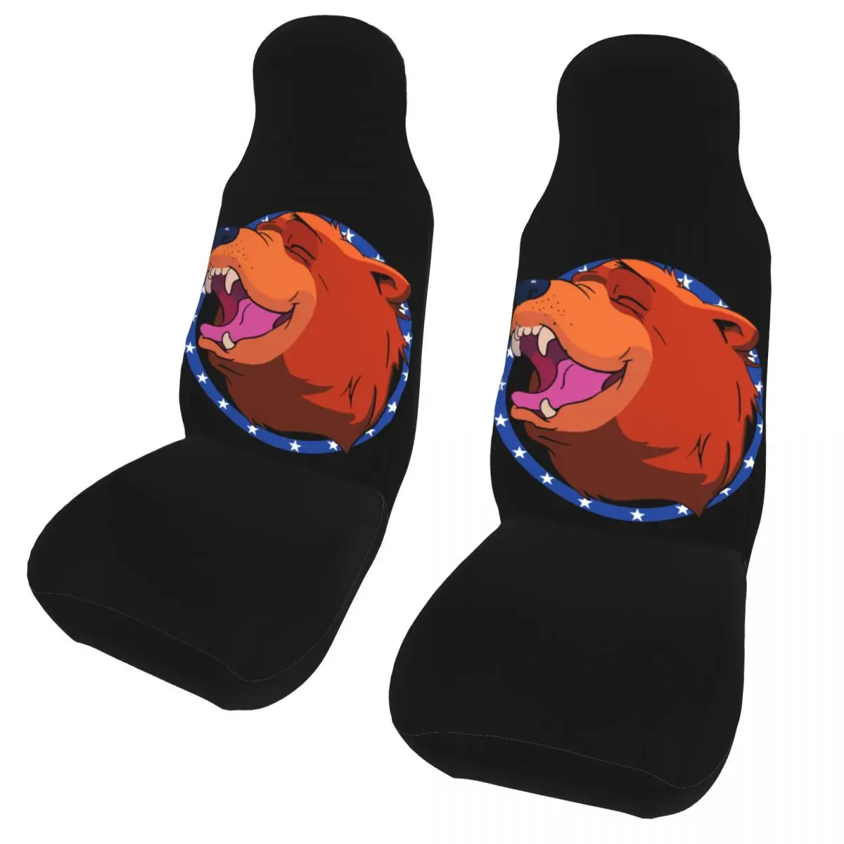 

Bear For Hire Racerback Car Seat Cover Waterproof Suitable For Kinds Models Wildlife Animals Seat Cushion/Cover Fiber Hunting