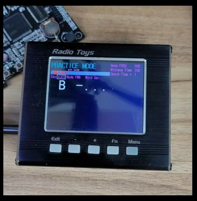 

CW RTTY PSK DMR CW тренажер для тренировки кодов CWKEYER игрушечные рации с декодированием