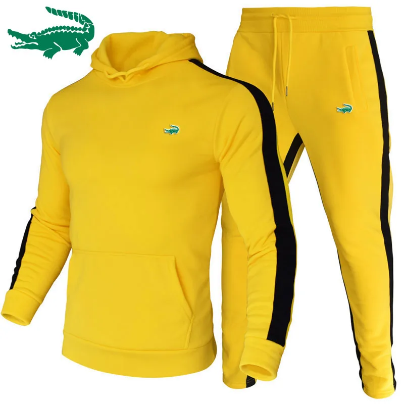 2023 New Mens Embroidery Sweatshirts Hoodie Brand Sweatpants Male Cotton Trousers Casual Pullover Suit Clothe Jogging Suit