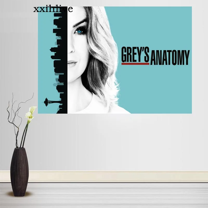 Телевизионные постеры с анатомией Грея настенный художественный декор картина
