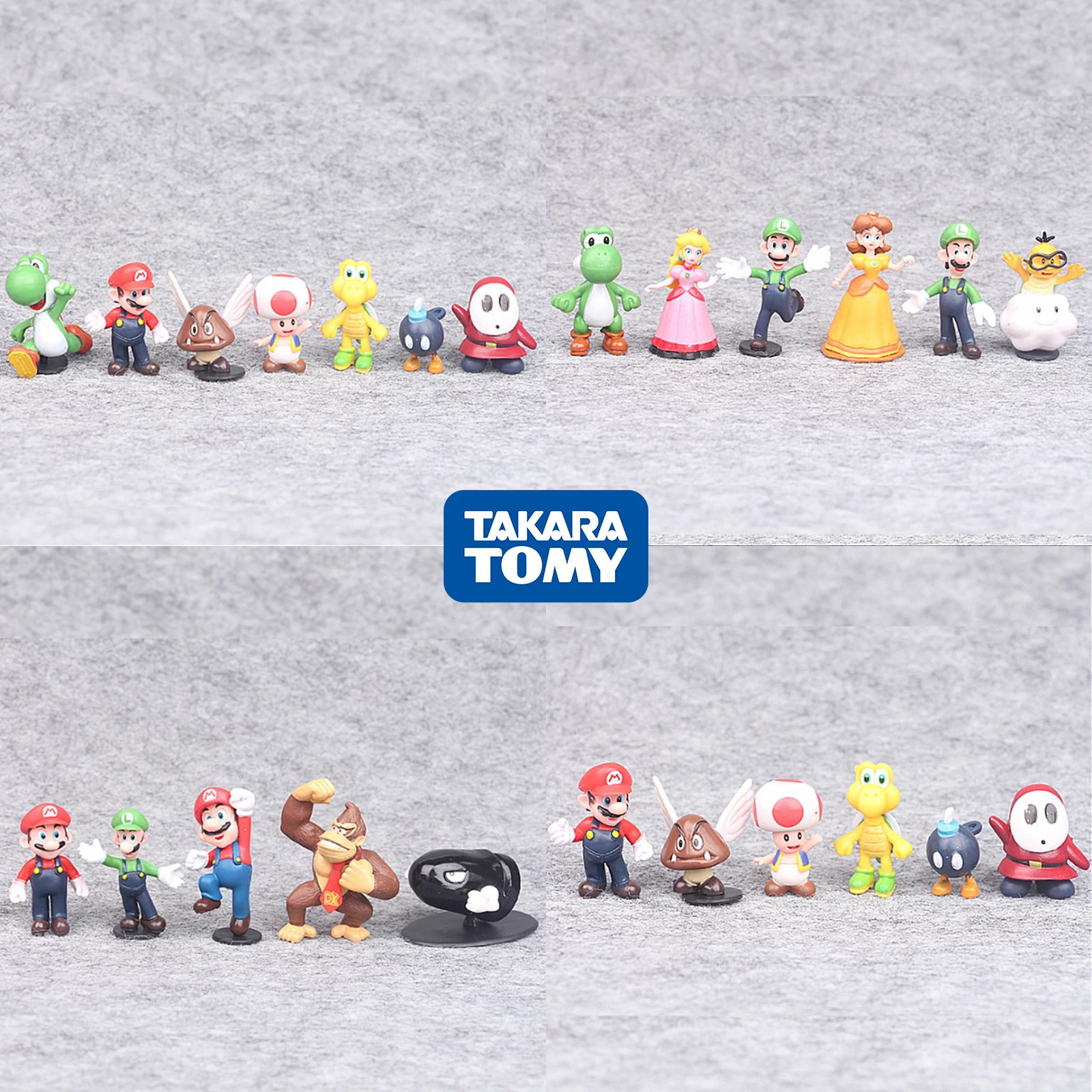 

5Styles Set 3-7cm Mario Dolls Toys Game Super Mario Bros Game Series Action Figures Toys Desk Decorations Children Toys for Boys