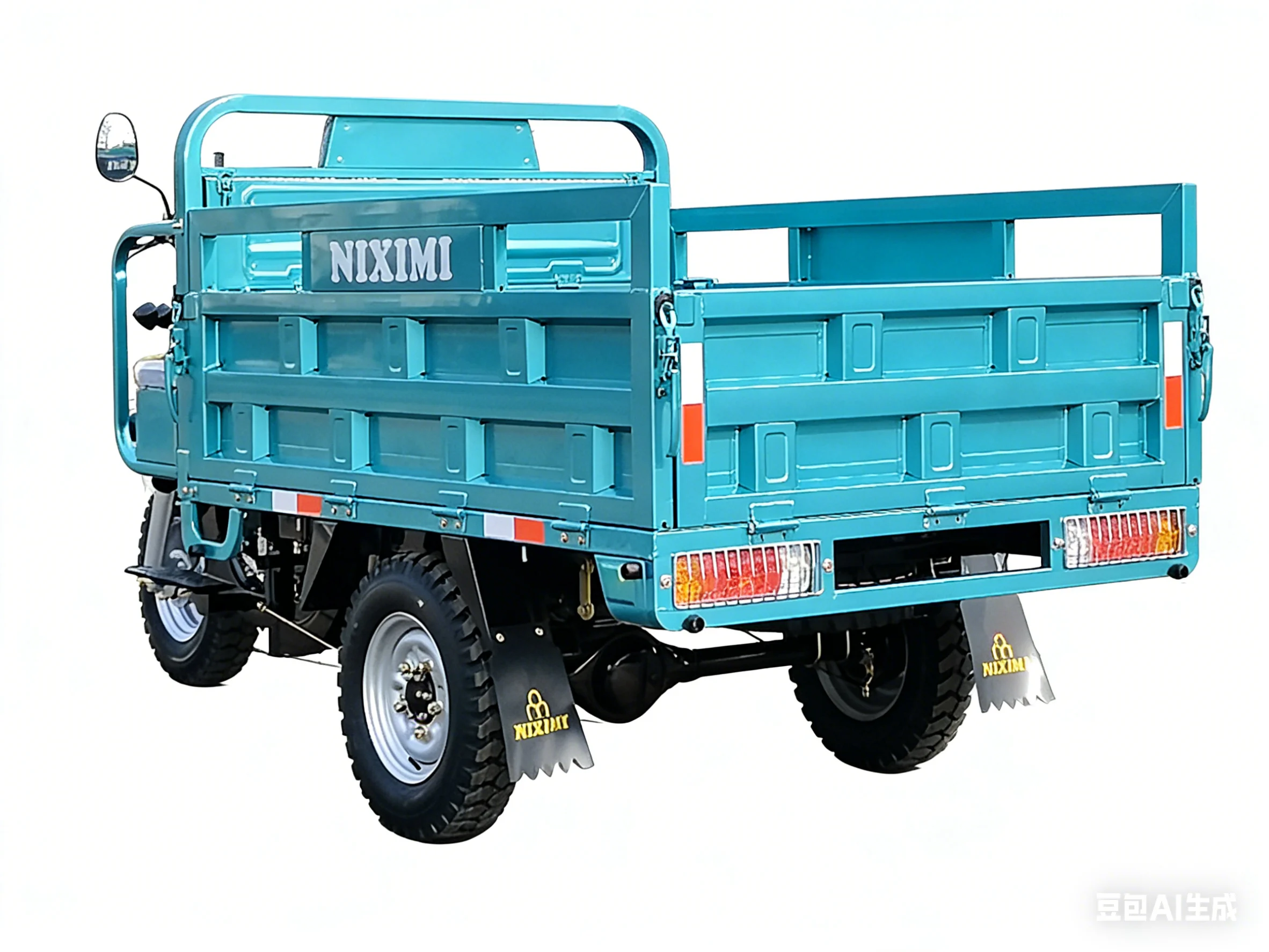 Фото Мотоцикл-трицикл NIXIMI CG200 200CC с воздушным охлаждением, прочный, с длительным сроком службы, для сельских районов Африки №4