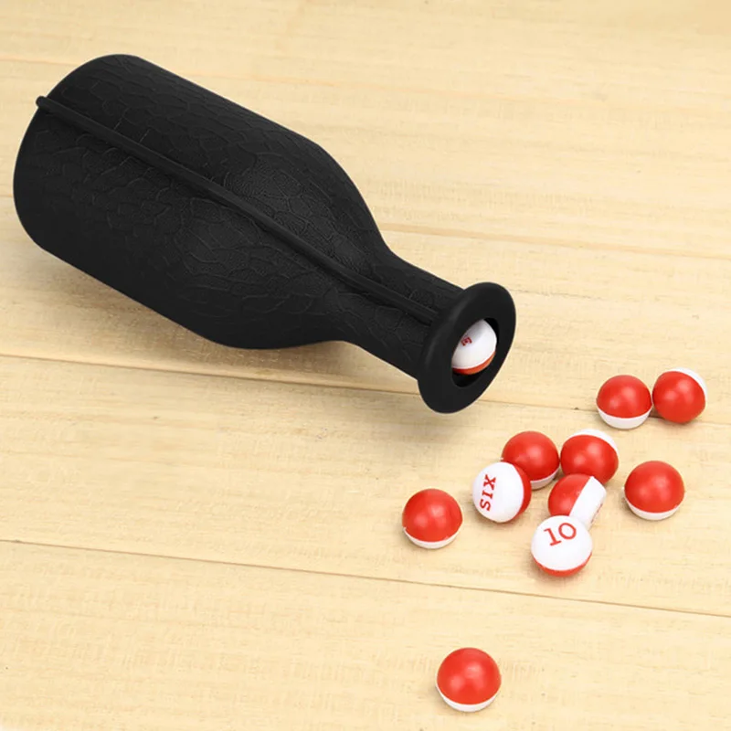 

Hot Sale Billiard Game Pool Shaker Bottle With 16 Numbered Tally Balls Peas Snooker & Billiard Accessories Board Game Tool