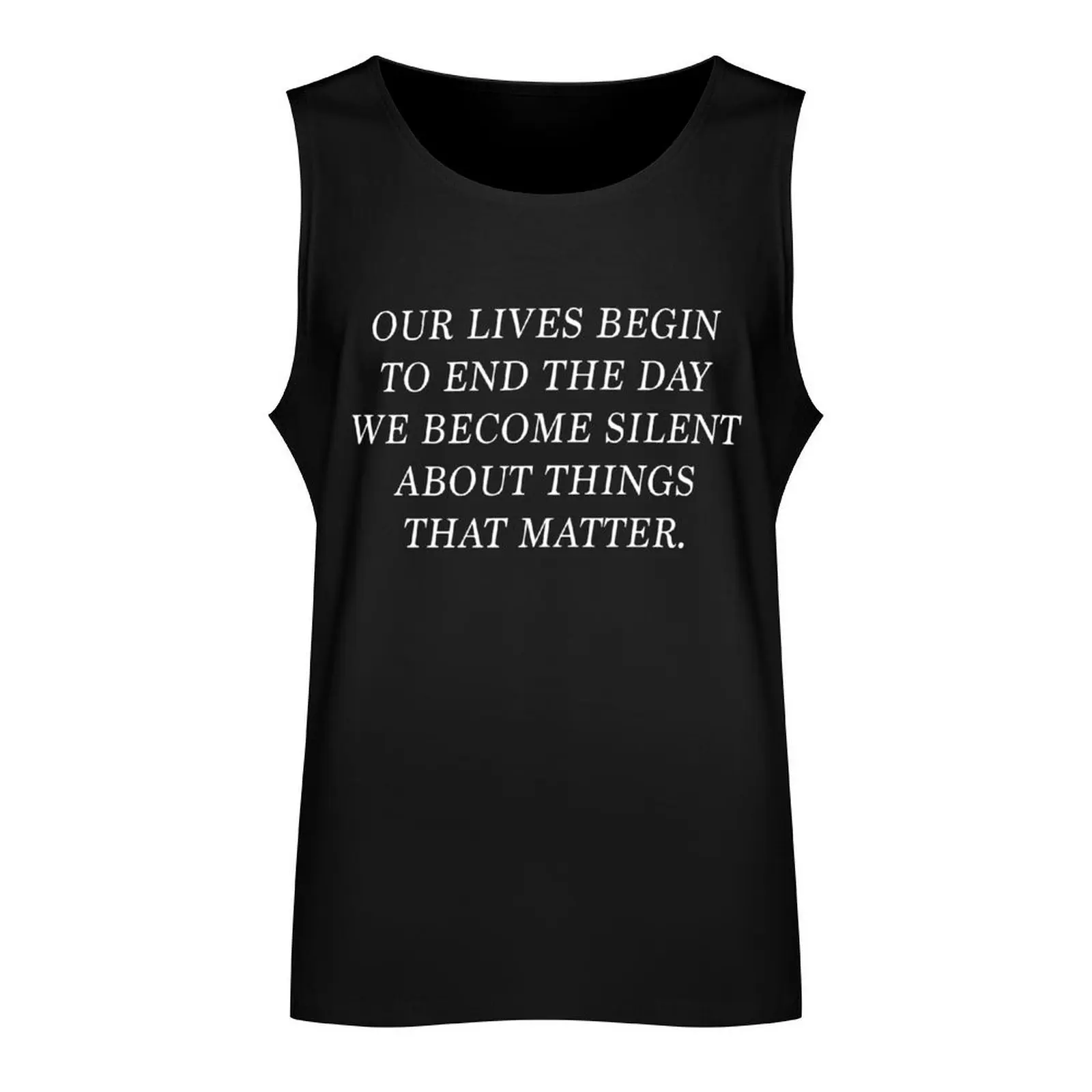 Martin Luther King Jr. Quote Майка спортивная рубашка мужская Жилет для мальчика Футболка