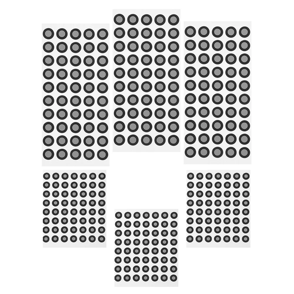 6 листов наклейки с точками маркировки 3d маркеры для сканирования очки