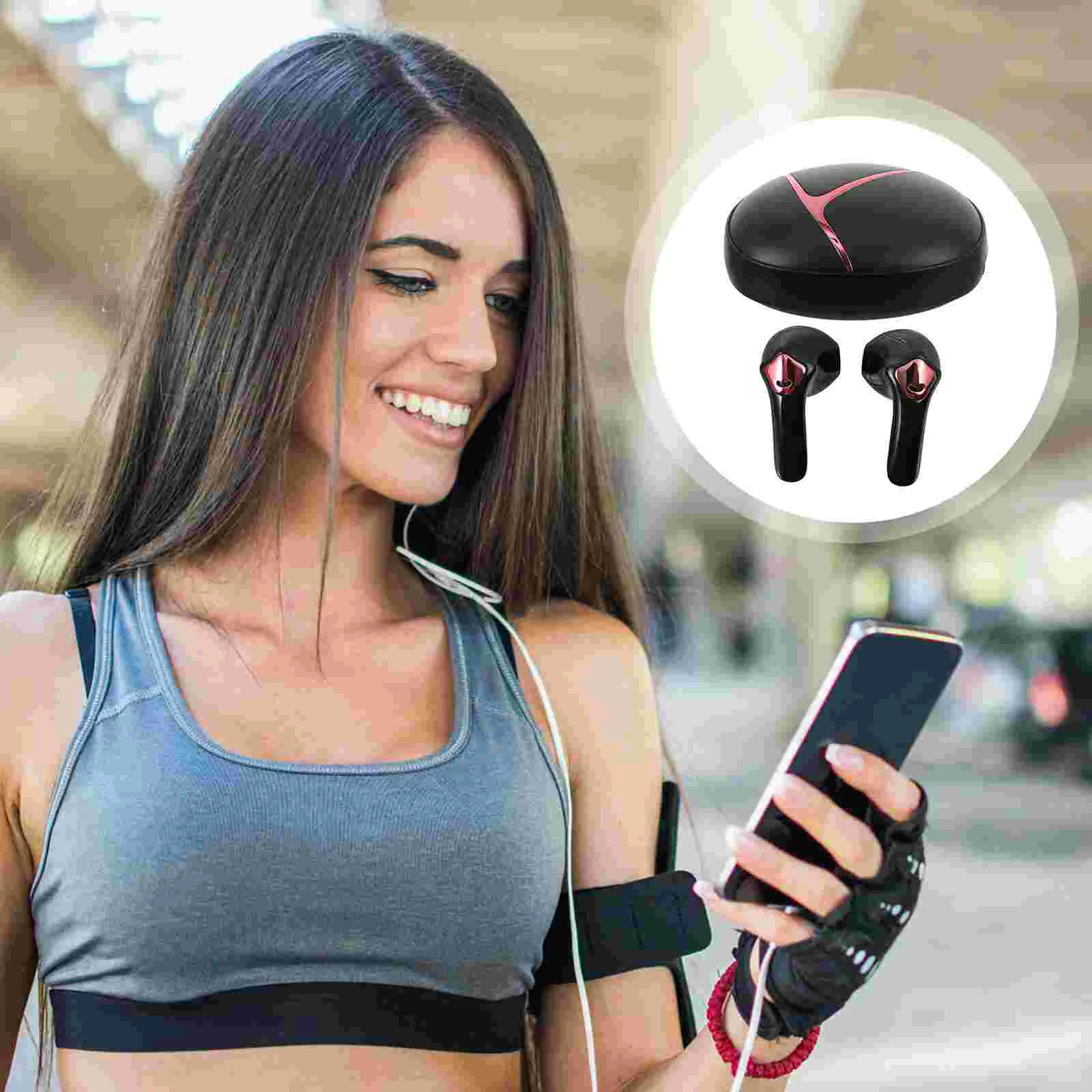 

1 Set Versatile Wireless Earphones for Universal Portable Earphones