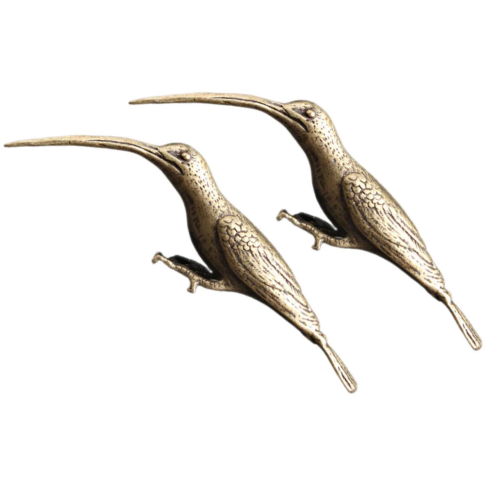 

2 шт., медные миниатюрные украшения в виде колибри