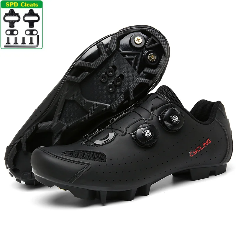 

Mtb Cycling Shoes Cleat Spd Mountain Bike Boots Men Speed Cycling Sneaker Women Flat Pedal Bicycle Shoe Route Road Bike Footwear