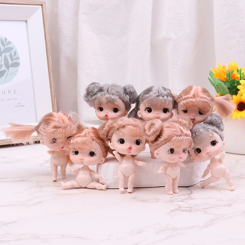 

Новая мини-кукла 8,8 см, милое лицо, девушка, кукла, тело обнаженного, куклы, игрушки «сделай сам», подарок для девочек
