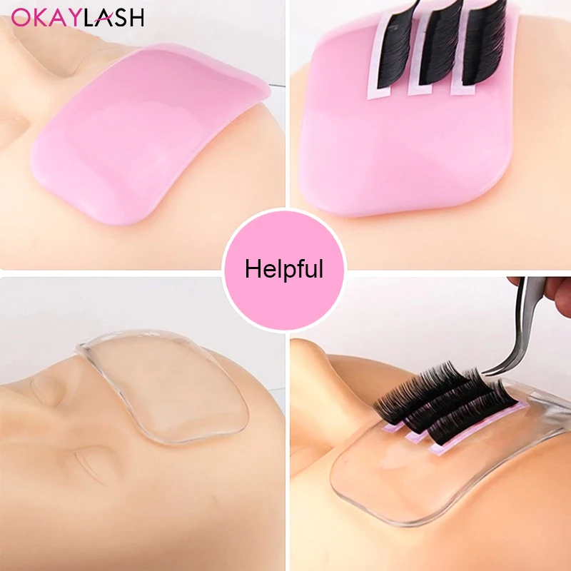 OKAYLASH 50/25 одноразовые силиконовые бриллиантовые палочки для туши ресниц расческа