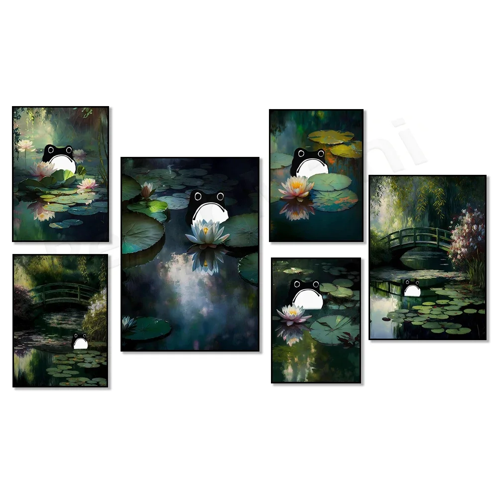 Плакат с лягушкой ReachMani